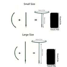 4 件/8 件塑料半圆形棚架，适用于盆栽植物、花园花卉支架