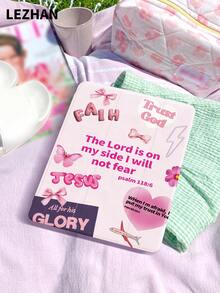 1个印有“主与我同在，我必不惧怕”字样的平板电脑保护套，兼容苹果iPad 10.2英寸、苹果iPad Pro 11英寸（2021/2020/第十代）、苹果iPad 11英寸（第十一代/2025/第九代）、苹果iPad Air 10.9英寸（第四代）、三星Galaxy Tab A8 10.5英寸（2022）、Matepad 10.4英寸/Tab/，带笔槽，防摔，带支架保护套 - 彩色 - 查看 5