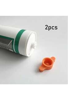 2/4 غطاء إغلاق زجاجي بالغراء، غطاء سيليكون للسدادة، لمنع جفاف أنبوب المادة الأساسية بسرعة، مناسب لأنابيب السدادة الزجاجية القياسية، تصميم مخروطي داخلي لتعزيز الإغلاق.