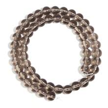 1pc Brown Round Glass Beads, Assorted Sizes 4/6/8/10/12mm, Fashion Casual Retro Autumn/Winter, Jewelry Making DIY Craft Supplies, Suitable For Holiday Decoration, Bracelets, Necklaces, Accessories, Keychains, Pendants - Brown - View 7