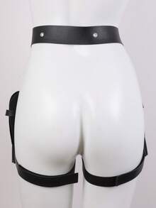 Unisex Gun Holster, Adventurer Spy Lara Costume Belt, Accessory Halloween Cosplay Prop - A - View 4