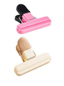 T-Type Food Sealing Clips, Potato Chip & Snack Packaging Strong Sealing Clips, Leak-Proof & Moisture-Proof, Plastic Bag Sealing Clips, & T-Type Clips, Moisture-Proof & Fresh-Keeping Sealing Clips, Food Storage Clips - Multicolor - View 31