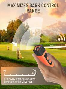 Ultrasonic Dog Repeller Rechargeable Dogs Anti Barking Device Portable Indoor/Outdoor Mini Dog Bark Deterrent Refuse To Shout And Slap For Pet Supplies Dog Barking Control Devices