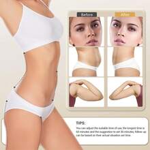 Instrumento de belleza corporal con mango de 3 funciones, masajeador corporal eléctrico profesional, adecuado para el hogar y el salón de belleza, equipo de cuidado delicado. - Blanco - Ver 2