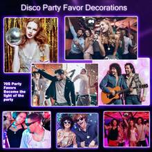 40 Pcs Mirror Disco Ball Fashion Necklaces For Man Women Party Decoration, Silvery Hanging Disco Ball Necklaces For 70s Party Dancing Party Favor, Party Accessories - 銀色 - 查看 6