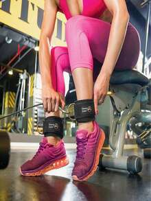 زوج من أربطة الكاحل ذات رسومات حرفية من البولي أميد للياقة البدنية