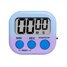 Cronómetro de 10 en 1 con degradado de color, herramienta de gestión del tiempo para oficina, estudio, cocina, regalo de Halloween (Baterías no incluidas)