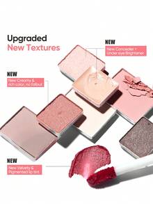 JUDYDOLL 迷你彩妆盘、紧凑型眼影盘、彩妆组合盘、睫毛膏、旅行和日常使用、哑光、荧光笔、眉粉、轮廓 - 05 Sleepless Box - 查看 6