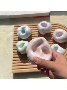 4pcs Super Fun Adult Decompression Squishy Glutinou Rice Squishy Fidget Toys, Elastic Mochi Balls, Press Slowly To Rebound And Change Color, Handmade Glutinous Rice Balls, Novel Toys, Suitable For Office Entertainment, Birthdays, Holiday Parties, Perfect Thanksgiving, Easter, Halloween, Christmas Gifts,Suitable For Ages 14+ - Multicolor - View 7