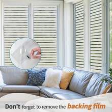 1 rouleau de film de confidentialité pour fenêtre, film de verre dépoli avec isolation, vinyle dépoli antireflet à adhérence statique, pour couvrir portes/fenêtres, rideaux de maison et autocollants de fenêDIYmême