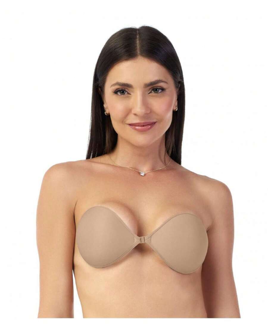 Zee Rucci Invisible Adhesive Bra Beige - Màu be - Xem 1