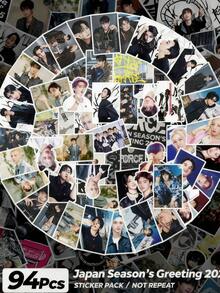 94 ملصق قطع بحجم حقيقي ل- FORCE 2026، ملصقات زخرفية بطراز الغرافيتي