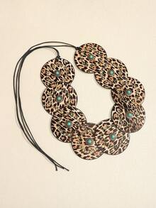 1pc Women's Fashion Tie Waist Belt, Versatile Accessory To Pair With Pants And Skirts, European Style - A - View 11