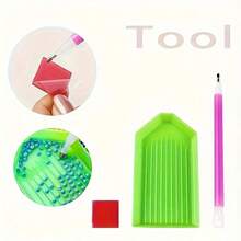 Kit de pintura de diamante 5D DIY sem moldura (1 unidade), pintura de diamante de pássaro, projeto de arte criativo para decoração de parede, decoração de festas, decoração artística para casa e escritório, arte de parede vibrante, presente artesanal para amigos, aniversário, Natal, Dia de Ação de Graças.