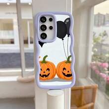 Halloween Pumpkin  Case for  17 17 Pro 17 Air 17 Pro Max 16 Pro Max 16e 15 Plus 14 13 12 11 XS Max XR X Lightweight Shock Resistant Non-Yellowing Cute Design