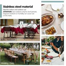 8 Pack Tablecloth Clips Stainless Steel Table Cover Non-Slip Fixing Clips Kitchen Tablecloth Clips Home Tablecloth Non-Slip Fixers Clear Plastic Tablecloth Clips Suitable For Wedding Parties And Family Dinner Tablecloth Fasteners Kitchen And Restaurant Hotel Essential Gadgets - Multicolor - View 5