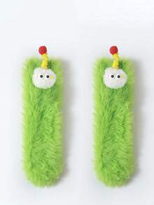 1/2/3 pary damskich spersonalizowanych i kreatywnych skarpetek, grube i ciepłe skarpetki, śmieszne skarpetki, brzydkie skarpetki, urocze skarpetki, skarpetki z dużymi oczami, pluszowe skarpetki, jesień i zima w nowym stylu, grube i ciepłe skarpetki podłogowe, skarpetki do połowy łydki - Wielokolorowe - Zobacz 21