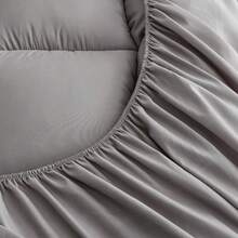 高弹独立袋装弹簧床垫 - 透气白色床上用品套装，提供背部支撑，提升舒适度，助您享受优质睡眠