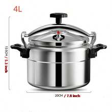 Für den Heimgebrauch geeigneter Anti-Explosions-Hochdruckkocher, passend für Gasherd offene Flamme Schnellkochtopf, Mini-Slow Cooker mit Mikrodruck