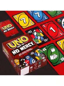 Juego de cartas UNO de Mattel: Cartas oficiales de Transformers Super Flip, apto para 2-10 jugadores - Tarjetas de la serie UNO Ruthless HWV18 - Ver 3