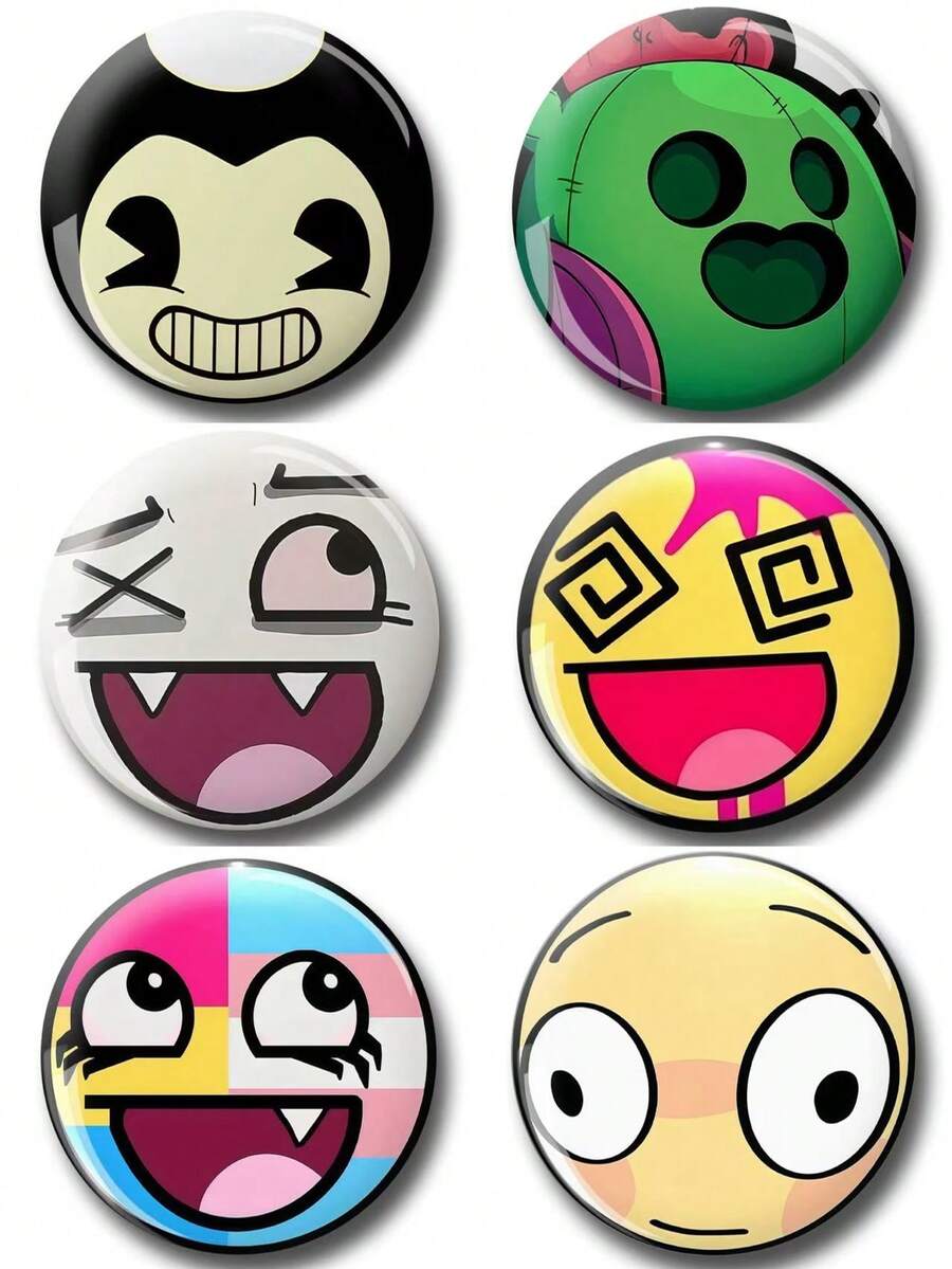 Broche con diseño interesante, broche de solapa para mujer, colgante de bolso, accesorio de moda, regalo divertido para amigos, familia, maestros y compañeros de clase