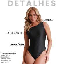 Acqua Bronze Women's Swimsuit Bodysuit With Double Semi-Wire Padded Beachwear Simple Casual Elegant - 紋理黑色 - 查看 2