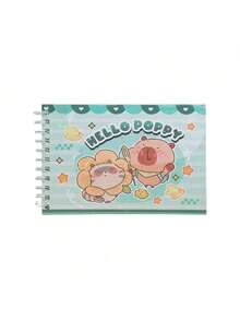 1 Stück Hello Poppy Malbuch: Malbuch für Erwachsene und Jugendliche mit gemütlichen Szenen und süßen Tierfiguren zum Entspannen (Gemütliche und kuschelige Malbücher), Schulanfang, Schulmaterial, Zeichnen & Malen, Weihnachten