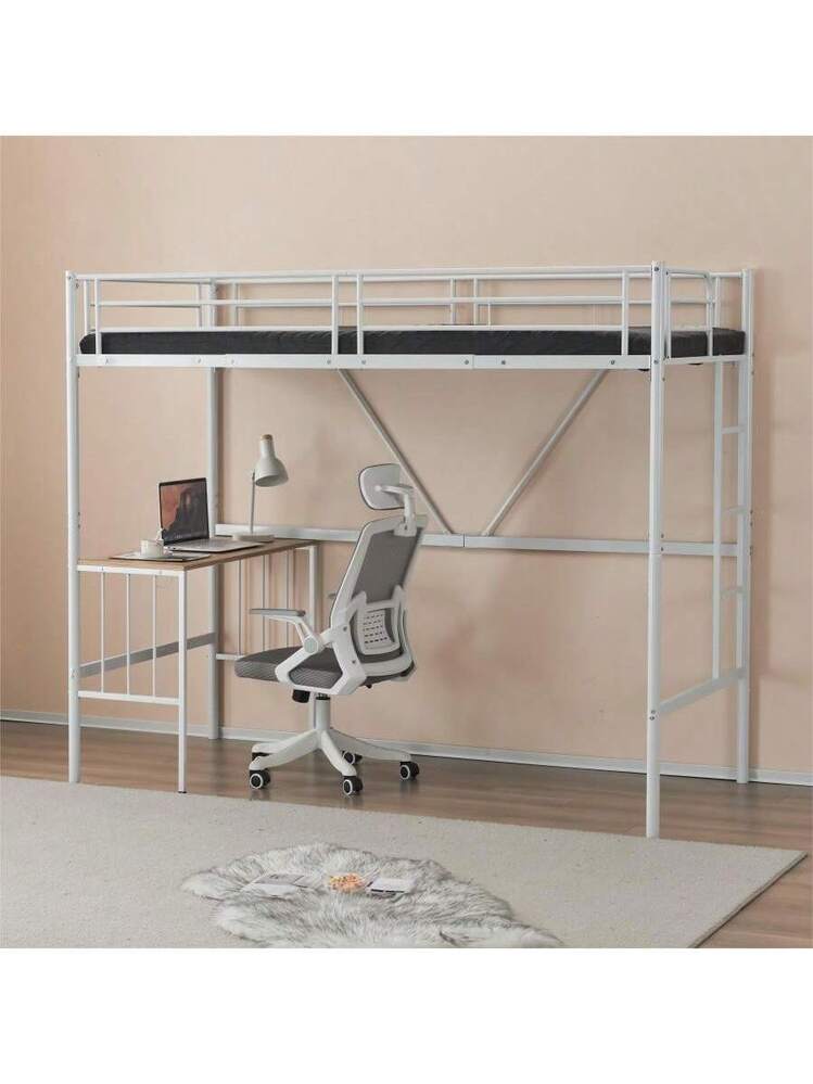 新品 ロフトベッド パイプベッド シングル 木 収納 北欧風 子供部屋