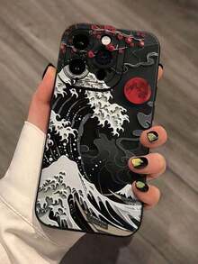 Landscape Painting Print Matte Shockproof Phone Case Cover Compatible With  16/16Pro/16ProMax/16Plus,  15 XR/7/8,  15ProMax,  12ProMax, 13ProMax, 14ProMax, 13, 14, 11, 12P, 14P, 11P, 12P, XS, XR, 7/8P, 7/8GES2-For-Your-New- - 1PC - 查看 6