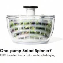 6.22 Quart Capacity Salad Spinner With Built-In Strainer For Efficient Lettuce Fruit And Vegetable Cleaning Ideal Kitchen Solution For Quick And Easy Fresh Produce Washing In Daily Meal Preparation - 大型沙拉脫水器 - 查看 2