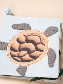 1 cuốn sách vải cho bé, họa tiết khủng long hoạt hình, kỳ lân, bướm và rùa, đồ chơi học tập giác quan, phù hợp cho trẻ sơ sinh, vải bền, quà tặng giáo dục, sách vải chơi cho trẻ nhỏ, sách cho bé, sách cho trẻ sơ sinh, sách mềm cho bé. - Nhiều màu - Xem 11