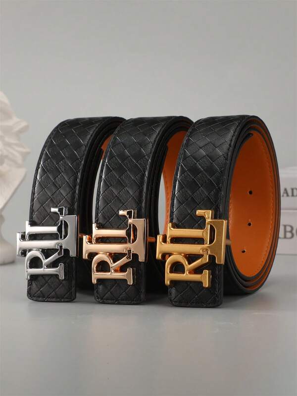 1pc Men's Casual Waist Belt,Y For Young And Middle-Aged