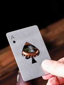 Stainless Steel Poker Shape Bottle Opener - Perfect For Beer, Wine Bottle Opener - Poker Bottle Opener - Nhiều màu - Xem 2