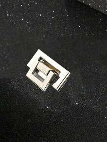 DIY Tasche Quadratische Schnalle, Metallschloss, Taschenschnalle, verwendet für Handtaschen, Umhängetaschen, Geldbörsen-Accessoires, Taschenschloss, Gepäcktasche Hardware-Accessoires, Einsatzschloss Taschenschloss, goldene und silberne Metallschnallen, Handtaschenschnalle, Umhängeschnalle, Knopf, zum Herstellen von DIY Geldbörsen, Boxen, Handtaschen-Accessoires, Gepäcktasche Hardware-Schloss - Verschiedenfarbig - Übersicht 12