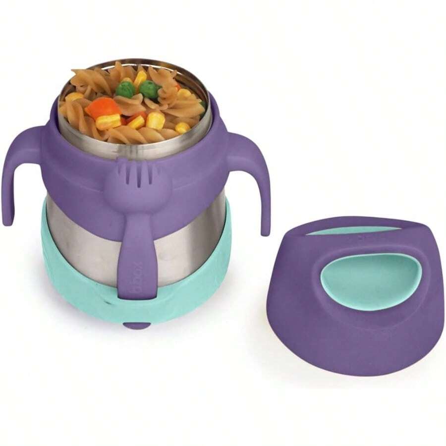 B.Box Insulated Food Jar Lilac Pop 335 Ml Capacity