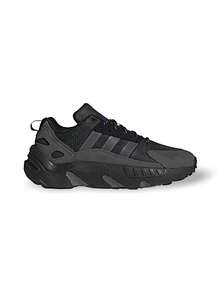 Giày thể thao nam ZX 22 chạy bộ thường ngày tập gym hàng ngày thoáng khí nhẹ đệm logo khối màu thân thiện với da dễ phối đồ thoải mái màu đen HQ6632 - đen - Xem 3