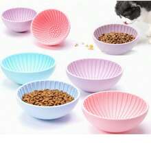 Bol d'alimentation pour animaux de compagnie à alimentation lente en silicone, bol d'alimentation pour chat et chien anti-dérapant et anti-renversement, tapis de léchage à ventouse pour la digestion