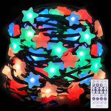 Luces LED Inteligentes, RGBIC Luces para Cuarto Programable con App Hello Fairy y Control Remoto, Regulables Sincronizadas con Música, Guirnalda de Luces para Exterior, Navidad (20M 200LED) - Pentagrama de 10 m y 66 LED - Ver 2