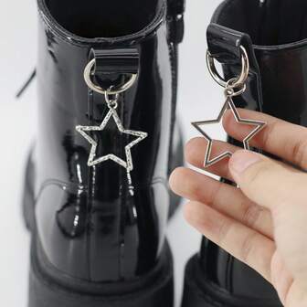 2pcs Minimalist Detachable Pentagram Pendant