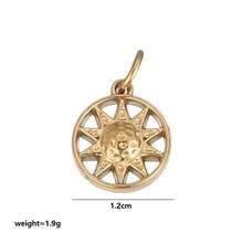 DIY Jewelry Accessories, Stainless Steel Material, Assorted Shapes Of Animals, Plants, Flowers, Stars, Moon, Unicorn, Elephant, Cactus, Tree