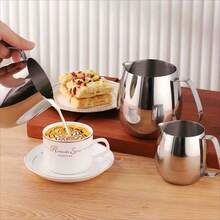 Milk Frothing Pitcher & Milk Frothers - Silver - View 2
