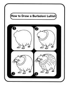 1 Book (21cm*21cm) "ITALIAN BRAINROT HOW TO DRAW" Adult Coloring Book, Thick Opaque Paper, Clear Lines, Easy To Color, Suitable For Gatherings With Friends, Containing Over 40 Quirky Activities, Funny Character Illustrations And Coloring Pages, Bringing Endless Artistic Fun. Perfect Gift For Wedding Season, Mother's Day - ITALIAN BRAINROT HOW tO DRAW - View 8