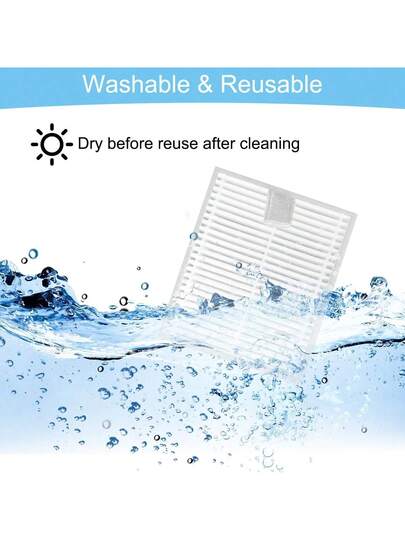 Replacement Parts Compatible Xiaomi Mijia E10/E12/B112/C103 Robot Stofzuiger Cleaner Accessories Main Side Brush Mop Cloth Filter view 8