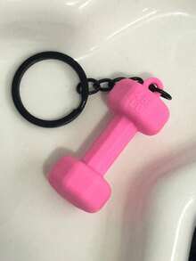 4 chiếc móc khóa thể dục bằng silicon, tạ đòn, tạ đơn, móc khóa xe hơi, móc khóa túi, mặt dây chuyền túi, mặt dây chuyền túi, mặt dây chuyền túi, mặt dây chuyền trang trí, móc khóa túi, phụ kiện ví, dây đeo túi, mặt dây chuyền, có thể dùng làm quà tặng gia đình, quà tặng bạn bè, quà tặng bạn học, quà tặng người yêu, quà sinh nhật, quà tặng giáo viên hoặc quà lưu niệm, rất thích hợp để trang trí túi xách hoặc chìa khóa, xe hơi - Nhiều màu - Xem 11