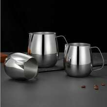 Milk Frothing Pitcher & Milk Frothers - Silver - View 4