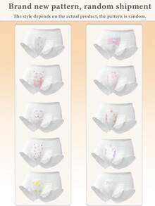 5/20/36pcs Pack, Protective Underwear, Menstrual Underwear, Disposable Underwear, Soft & Breathable, Super Stretchy, Super Absorbent, Easy To Wear & Remove, Non-Binding & Non-Chafing, Leak-Proof, Suitable For Travel, Periods, Sports & Any Occasion - White-comfortable - View 10