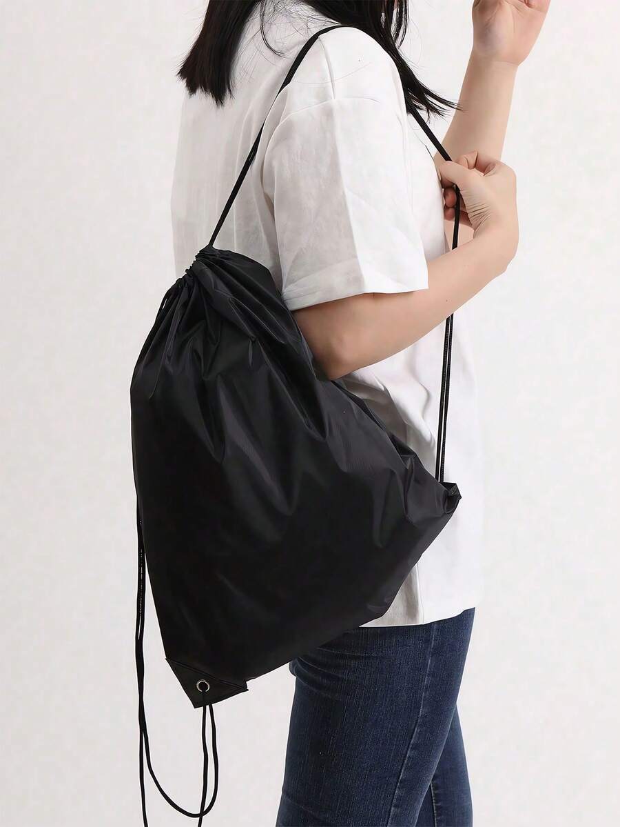 Waterproof Drawstring Backpack Portable Drawstring Bag Bulk Cinch Bag Multifunctional Travel Backpack Large Capacity Gym Bag For Women And Men Perfect For Outdoor Sports Gym Fitness Training School And Daily Use Travel Hiking Essential