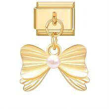 1/5/10/20/30/50pcs Random Mixed Color Gold Modular Pendant Moon Tulip Pendant Detachable Bracelet Module Accessories - Multicolor - View 15