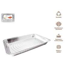 Disposable Cookware - Silver - View 2