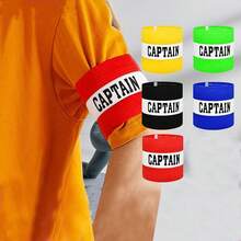 1 Stück Kapitänsbinde für Sport - strapazierfähiges elastisches Nylonband mit starkem Klebstoff, Symbolabzeichen für Fußball, Rugby, Hockey, Outdoor-Spielplatzaktivitäten, Fußball-Kapitänsbinde, Fußball-Spielbinde, verbreiterte elastische Binde, Ärmel